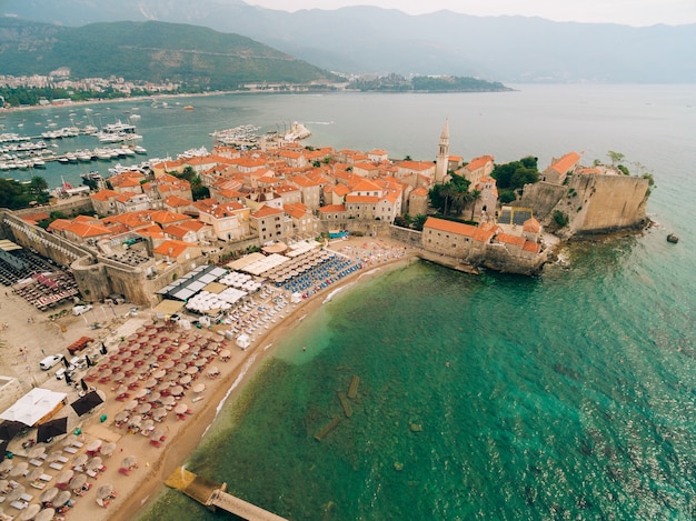 Die Altstadt von Budva Montenegro