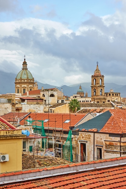 Die Altstadt von Palermo in Sizilien, Italien