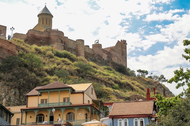 Die Altstadt von Tiflis, der Hauptstadt Georgiens