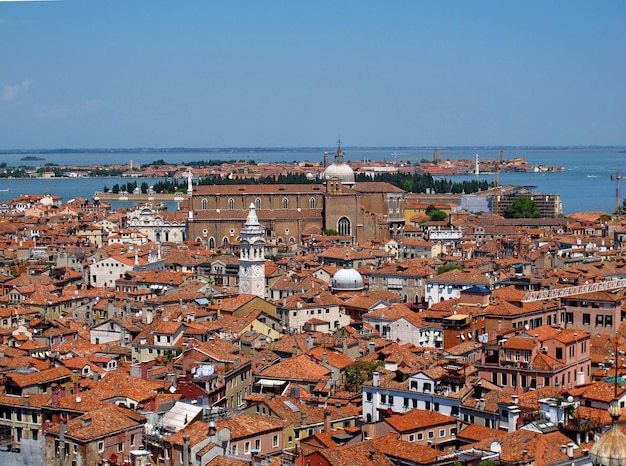 Die Ansicht von Venedig Italien