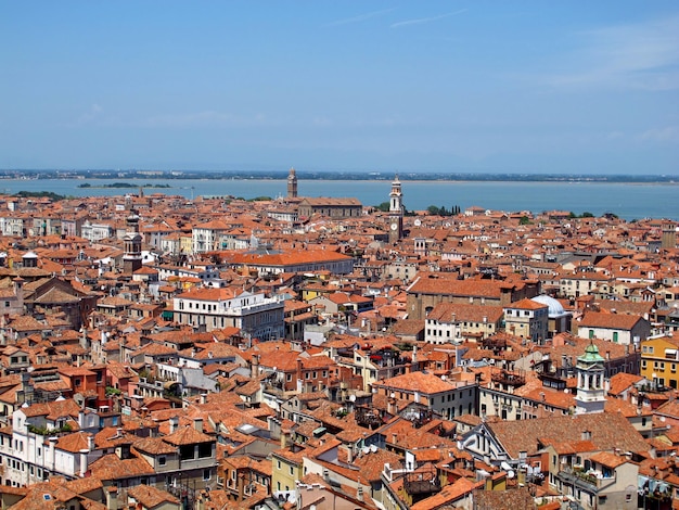 Die Ansicht von Venedig Italien