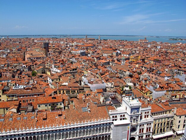 Die Ansicht von Venedig Italien