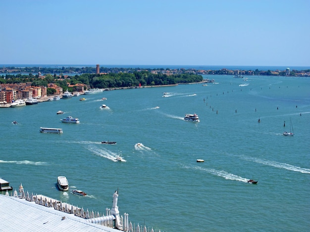 Die Ansicht von Venedig Italien