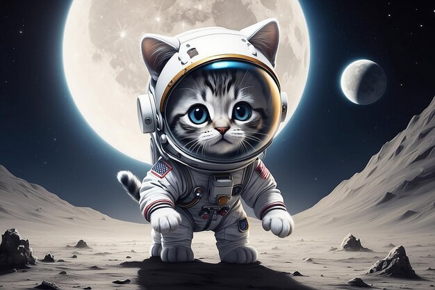 Die Astronautin Kitty