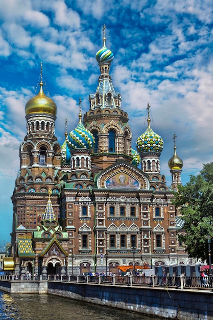 Die Auferstehungskirche in St. Petersburg, Russland