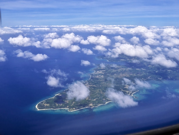 Die Aussicht auf die Insel Boracay auf den Philippinen