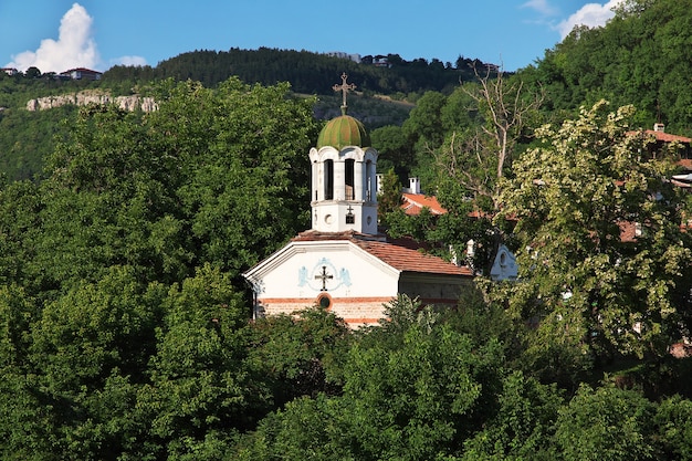 Die Aussicht auf Veliko Tarnovo in Bulgarien