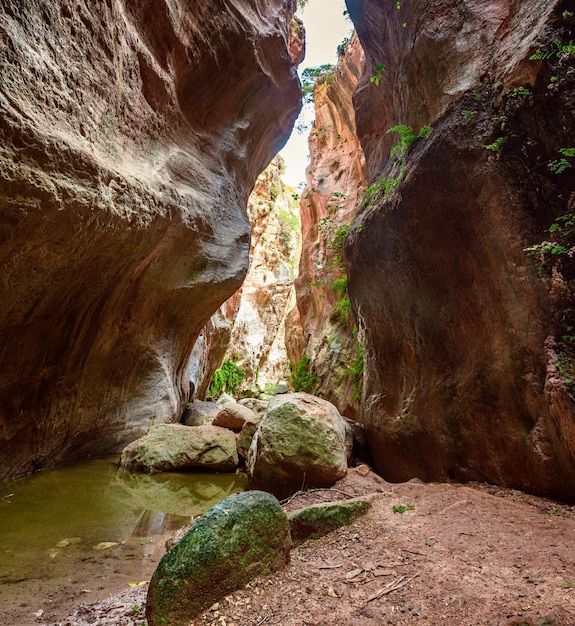 Die Avakas-Schlucht