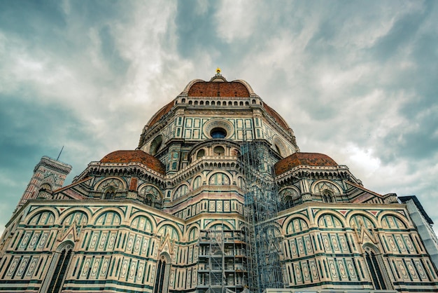 Die Basilica di Santa Maria del Fiore in Florenz Italien