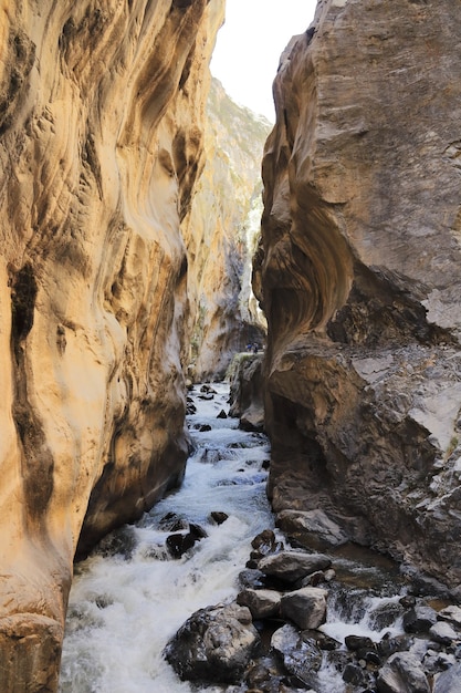 Die beeindruckende Uchco-Schlucht