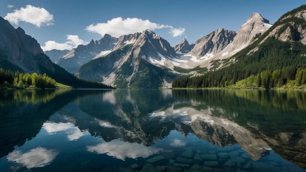 Die Berge Schöne Landschaft im Hintergrund