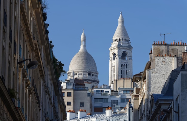 Die berühmte Basilika Sacre Coeur Paris Frankreich