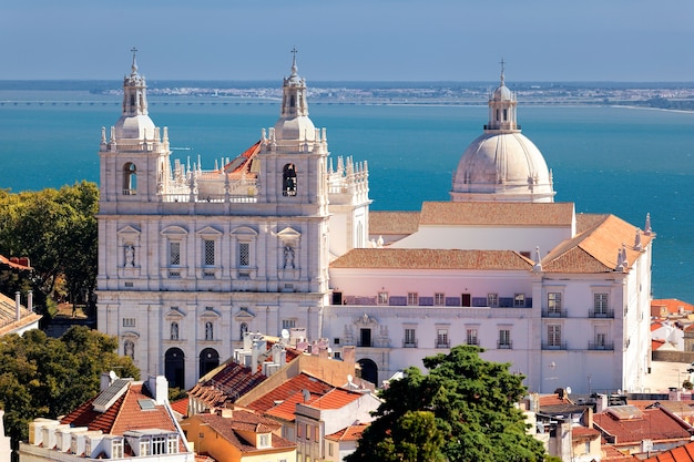 Die berühmte Kirche St. Vicent in Lissabon