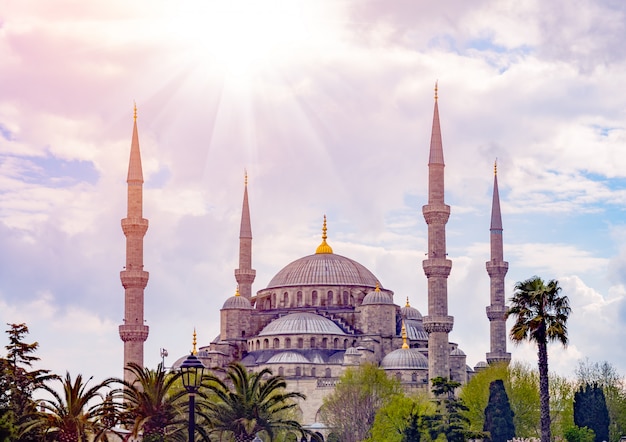 Die Blaue Moschee, Istanbul, Türkei