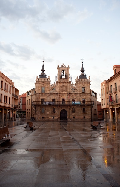 Die Casas consistoriales in Astorga