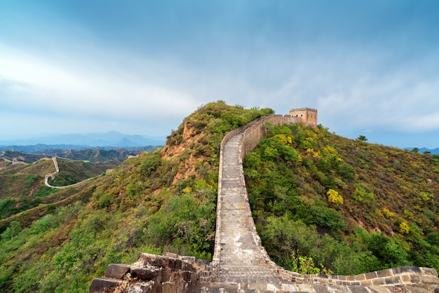 Die Chinesische Mauer.
