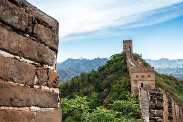 Die Chinesische Mauer.