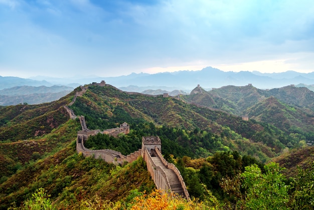 Die Chinesische Mauer.