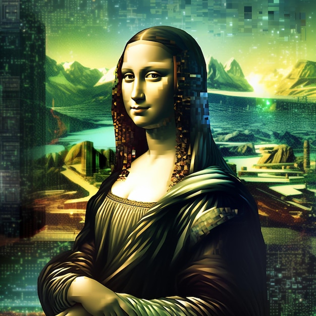 Die Cyber-Renaissance stellt ikonische Meisterwerke in einer digitalen Welt neu dar