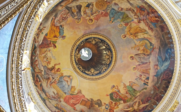 Foto die decke der grabeskirche