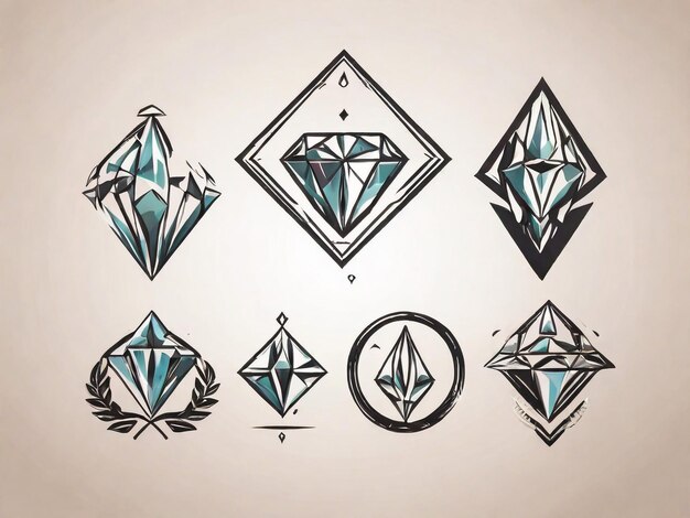 Die Diamond-Logo-Sammlung