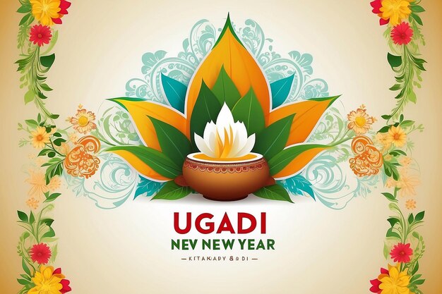 Die Einwohner von Karnataka feiern das Ugadi-Neujahrsfest.