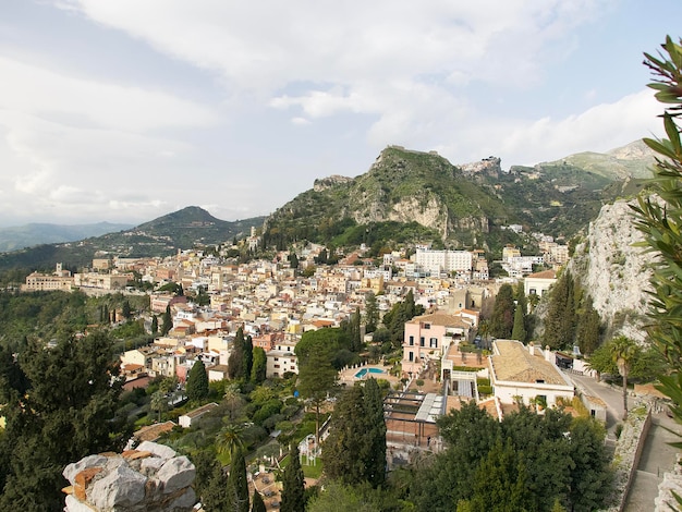 die fabelhafte Stadt Taormina an der Ostküste der Insel Sizilien