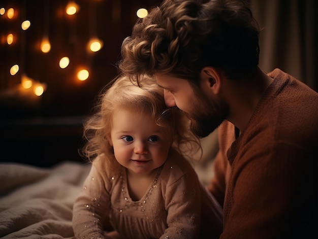 Die Familie feiert gerne den Heiligabend zusammen