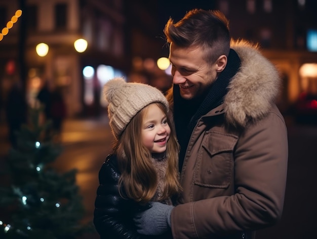 Die Familie feiert gerne den Heiligabend zusammen