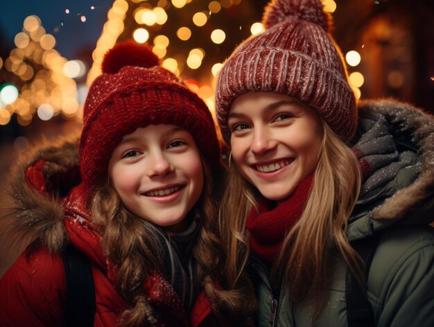 Die Familie feiert gerne den Heiligabend zusammen