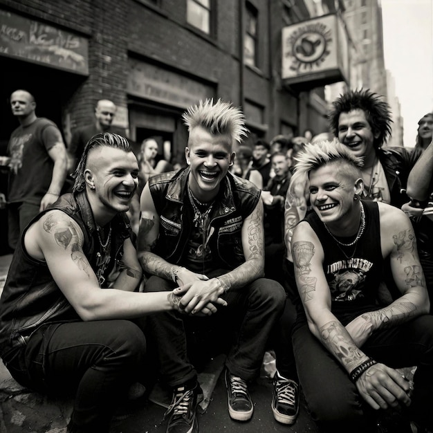 Die Fans der Punk-Bruderschaft vereinen sich