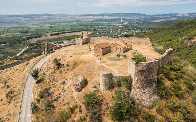 Foto die festung manavi in georgien