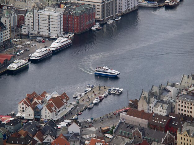 Foto die fjorde von norwegen