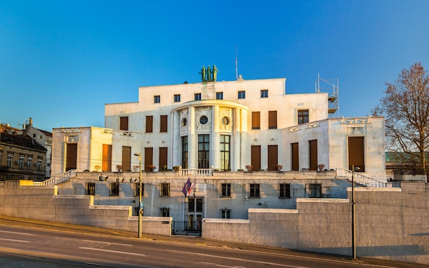 Die französische Botschaft in Serbien Belgrad