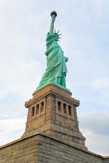 Die Freiheitsstatue in New York