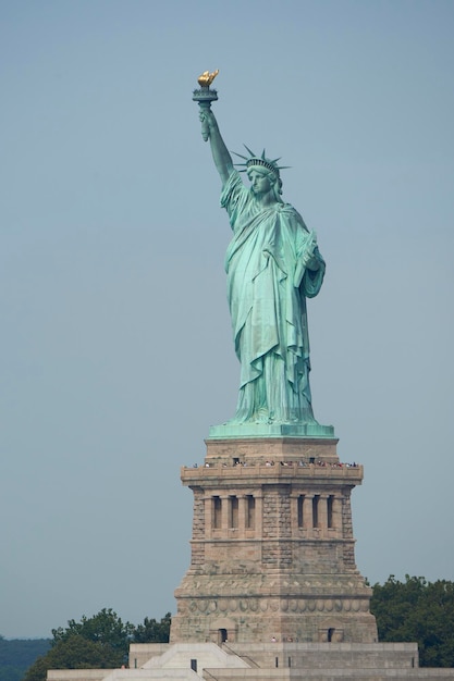 Foto die freiheitsstatue new york city