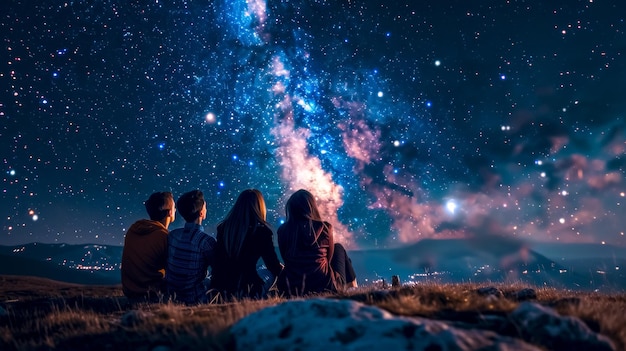 Die Freunde des sternenreichen Nachthimmels versammeln sich