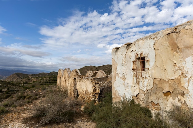 Foto die geheimnisvolle ruine