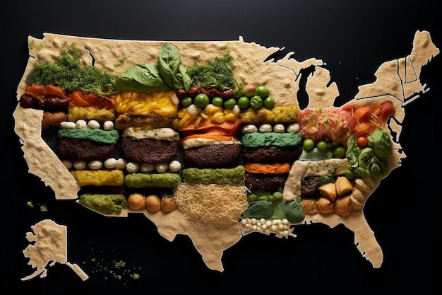 Die Geschmacksrichtungen der Staaten: Erforschung amerikanischer Speise-Traditionen