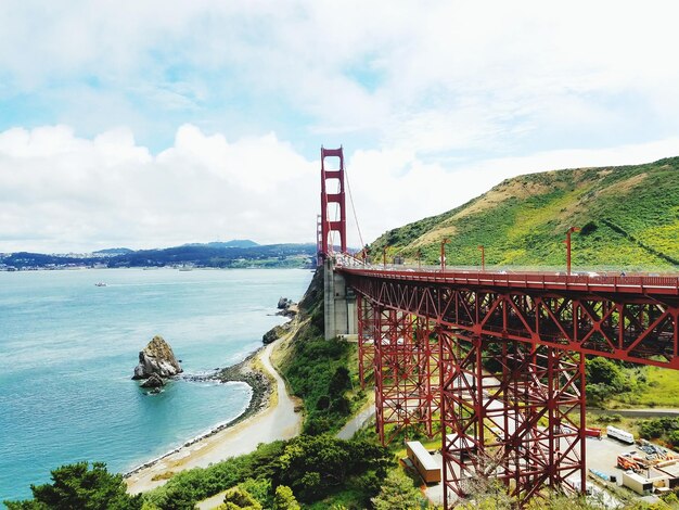 Die Golden Gate Bridge in San Francisco, Kalifornien