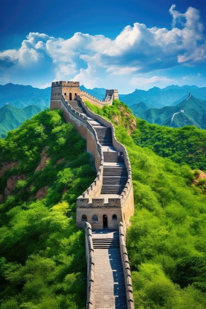 Die Große Mauer von China Generative ai