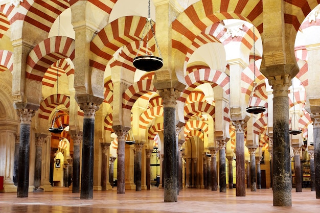 Die Große Moschee von Cordoba (Mezquita), Spanien