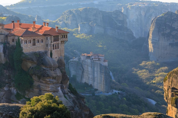 Die Heiligen Meteora-Klöster Griechenland