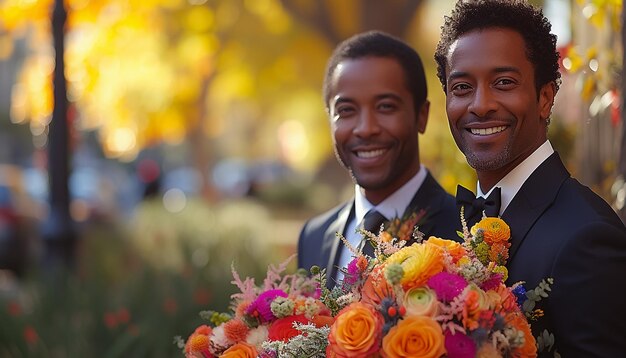 Die Hochzeit von zwei schwulen Männern