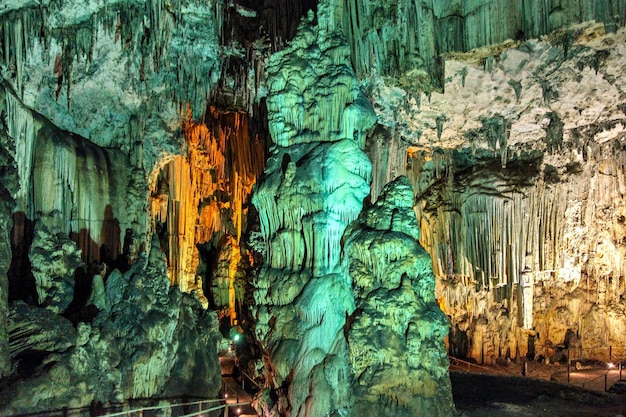 Die Höhle von Melidoni auf der Insel Kreta Griechenland