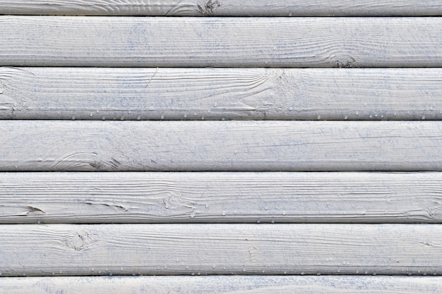 Die Holzstruktur ist weiß mit Tropfen Wasser Hintergrund gemalt