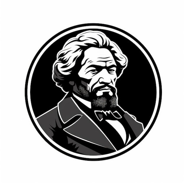 Die Ikone von Frederick Douglass