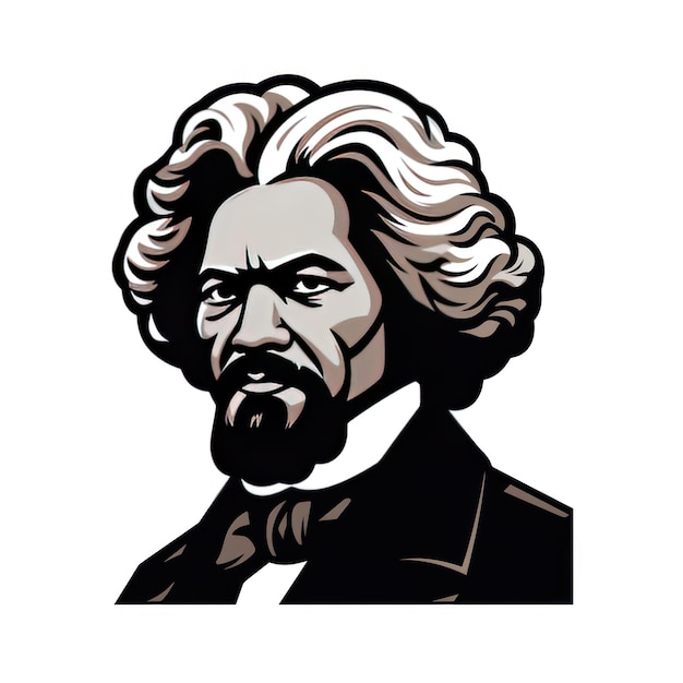 Die Ikone von Frederick Douglass