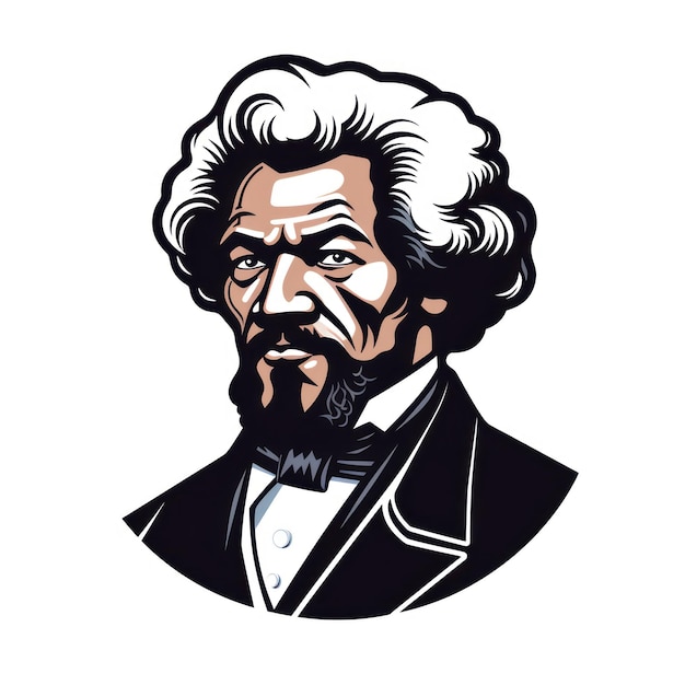 Die Ikone von Frederick Douglass