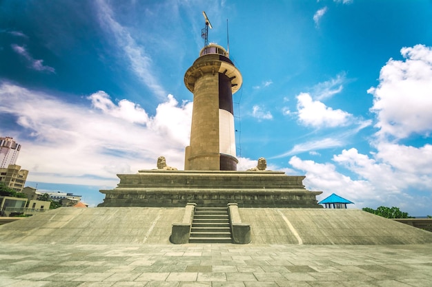 Die ikonische Leuchtturm-Galeere in Colombo, Sri Lanka